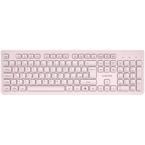 Canyon HKB-W01 UK/US AAA Wireless Tastatura Beige
