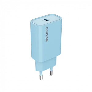 CANYON punjač OnCharge 30CL Max Power 30W 1xPD EU svetlo plavi