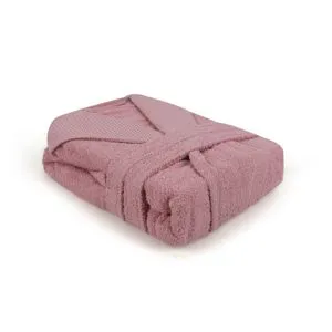Cappa - Dusty Rose Pamučni Bade-mantil