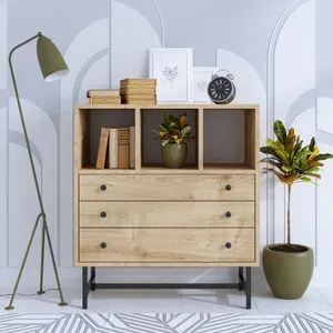 Carla v2 Oak
Black Dresser