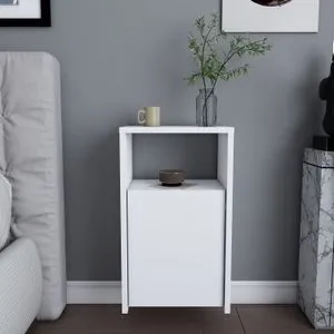 Carlin noćni ormarić White White