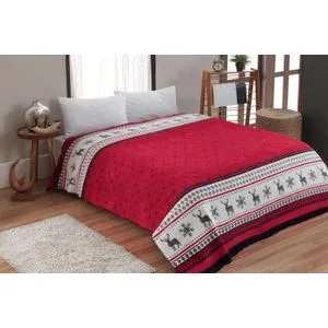 Carmelo - Red Red
White
Dark Blue Double Blanket