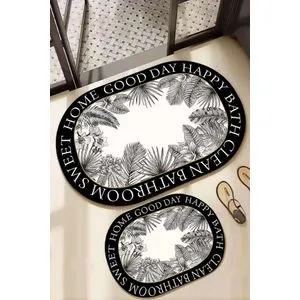 Carriera Multicolor Bathmat Set (2 Pieces)