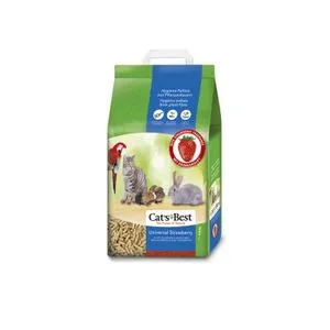 Cat's Best Universal Strawberry, posip za mačke, ptice i glodare 10 l (5,5 kg)