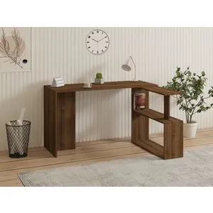 Cayko - Walnut Walnut Study Desk