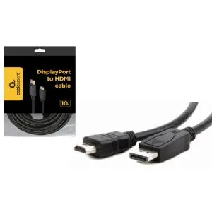 CC-DP-HDMI-10M Gembird DisplayPort na HDMI digital interface kabl 10m