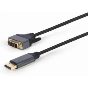 CC-DPM-DVIM-4K-6 Gembird DisplayPort na DVI digital interface kabl 4K at 30 Hz, Premium Series 1.8m