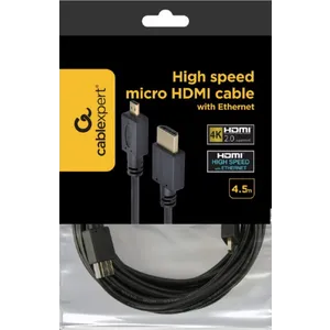 CC-HDMID-15 Gembird HDMI male to micro D-male black kabl4.5 m