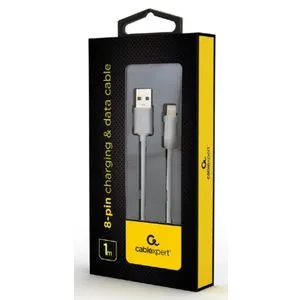CC-USB2-AMLM-W-1M Gembird USB 2.0 A-plug to 8-pin usb Apple iphone cable 1M White