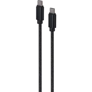 CCDB-mUSB2B-CMCM-6 Gembird Pamučno pleteni Tip-C muški-muški USB kabl sa metalnim konektorima, 1,8 m