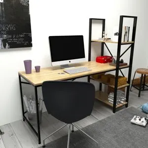 Centile Oak
Black Study Desk