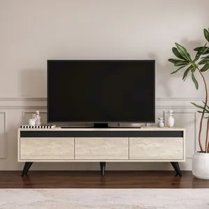 Century Travertine
Anthracite TV Stand