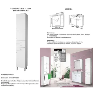 Ceramica Lux DM vertikala 35x190 korpa
