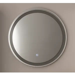 Ceramica lux   Ogledalo alu-ram fi60, silver, touch-dimer prednji-CL2 300021