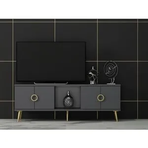 Cey - Anthracite Anthracite TV Stand