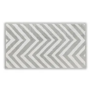 Chevron Yarn Dyed - White, Light Grey Light Grey
White Wash Towel
