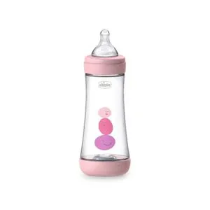 Chicco P5 flašica roze 4m+, 300ml