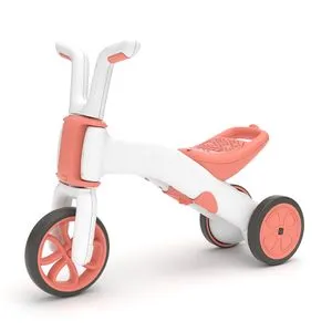 ChillaFish Balans tricikl 2u1 Bunzi Matte Flamingo