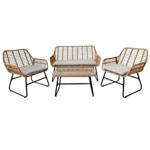 Chomik Baštenski set nameštaja, sofa, dve stolice i stočić