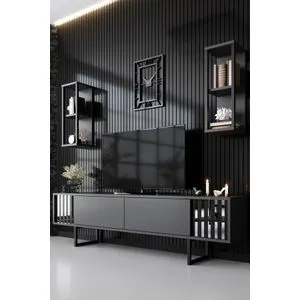 Chrome Line - Anthracite, Black Anthracite
Black TV Unit