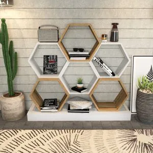 Cicek - White, Oak White
Oak Bookshelf