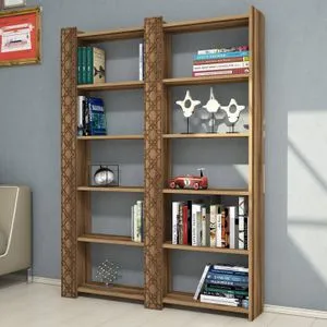 City 2 - Walnut, Walnut Walnut Bookshelf