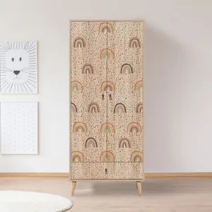 City Gardrop Rainbow Multicolor Wardrobe