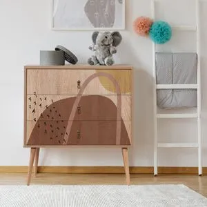 City Trio Form Multicolor Dresser