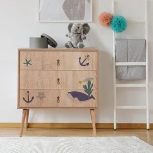 City Trio Marin Multicolor Dresser