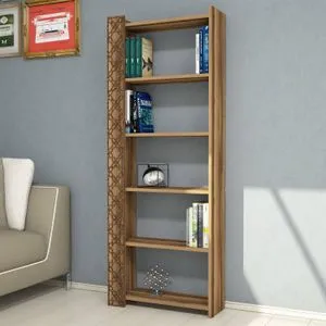 City - Walnut, Walnut Walnut Bookshelf