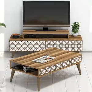 City - Walnut, White Walnut
White Living Room Furniture Set