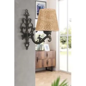 Claire Hazeran - Prirodna, Crna Prirodna Crna Zidna Lampa