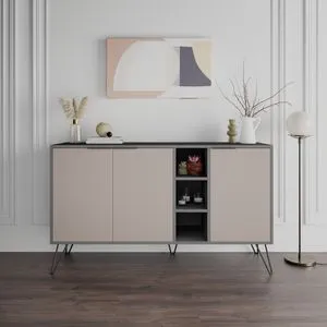 Clara Console - Anthracite, Light Mocha Anthracite
Light Brown Console