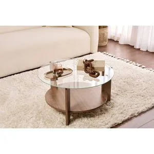 Clara - Walnut, Transparent Walnut
Transparent Coffee Table