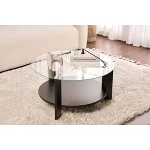 Clara - Wood Black, Transparent Wood Black
Transparent Coffee Table