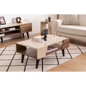 Clark Walnut
Beige Coffee Table