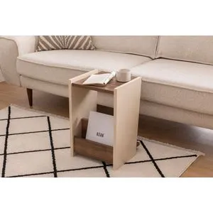 Clark Walnut Beige Noćni Sto