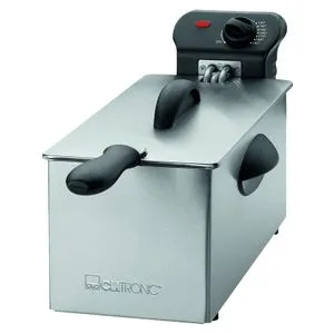 Clatronic FR3586 Friteza, Zapremina 3 L, Snaga 2000 W, Inox