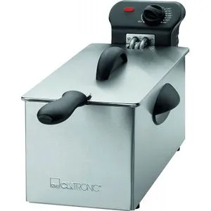 Clatronic FR3586 Friteza, Zapremina 3 L, Snaga 2000 W, Inox