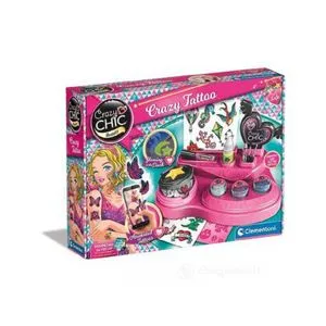 CLEMENTONI Crazy chic crazy tatoo set (CL18733)