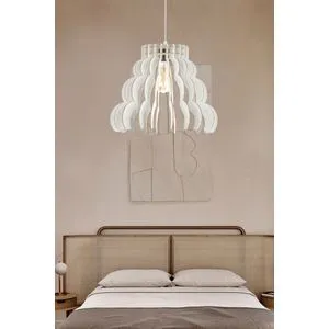 Cloudy - White White Chandelier