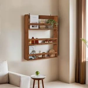 Cm-067 Wooden Wall Shelf