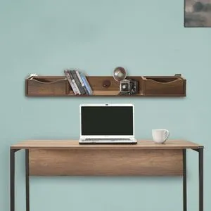 Cmu-902-Oo-1 Walnut Wall Shelf