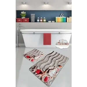 Coast Multicolor Bathmat Set (2 Pieces)
