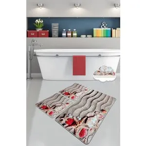 Coast Multicolor Bathmat Set (3 Pieces)