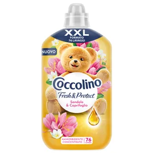 Coccolino Fresh&Protect Sandalo & Caprifoglio omekšivač 1.75l 76 pranja