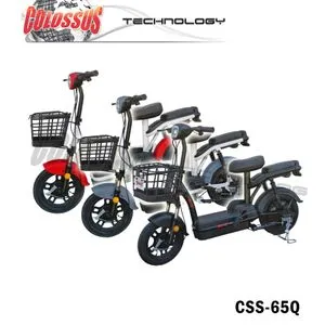 COLOSSUS Električni bicikl crni CSS-65Q