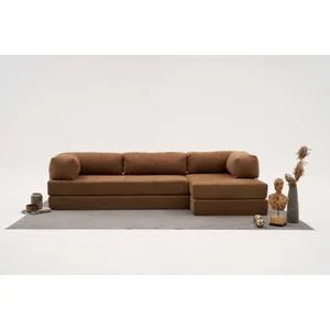 Comfort - Brown Brown Corner Sofa