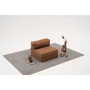 Comfort - Brown v2 Brown 1-Seat Sofa
