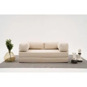 Comfort - Cream v2 Cream 3-Seat Sofa